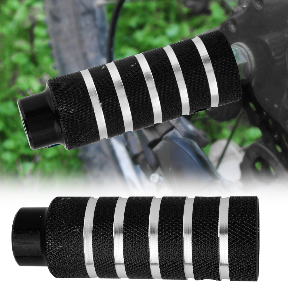 Bicycle Metal Heavy Duty Foot Stand Pegs Rear Stunt Pegs Footrest Bike Accessories black Walmart
