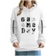 thumbnail image 1 of Heisall Womens Hoodies Rugby Print Pocket Drop Shoulder Long Sleeve Tops Fashion Casual Pullover Hooded Sweatshirts, 1 of 3