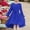 Blue, variant on Girl Dresses Cute Birthday Dress Kids Wedding Guest Dress 7-8 Years