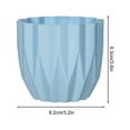 thumbnail image 3 of Clearance Under $5 Boovnll Plastic Vase, Home Modern Decor Matte Finish Pampas Grass Vase, Flower Vase for Home, Office, Kitchen, Table, Fireplace, Shelf, Living Room Table Decor, Vase, 3 of 6