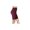 Court bourgogne, variante sur Leggings Confortables - Pantalons de Yoga Taille Haute Leggings d'Entraînement - Leggings Longueur Cheville pour Femmes avec Poches, Pantalons Doux Gainants Leggings d'Entraînement - Noir Pleine Longueur - m