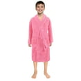 thumbnail image 5 of Tiijoy Boys Girls Flannel Bathrobe Soft Cozy Towel Robe Warm Sleepwear Robes, Sizes 9-12, 5 of 5
