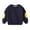 Navy, variant on Lenpel Girls Boys' Sweatshirts Cotton Long Sleeve Crew Neck Color Block Pullover Tops Toddler Casual Sweatshirts(Purple,2-3 Years)