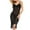 Noir, variante sur Besolor Robe de Plage pour Femme, Cache-Maillot au Crochet, Col en V, Tricot Ajouré, Maillot de Bain, Tenue de Bain, Sans Manches, à Franges