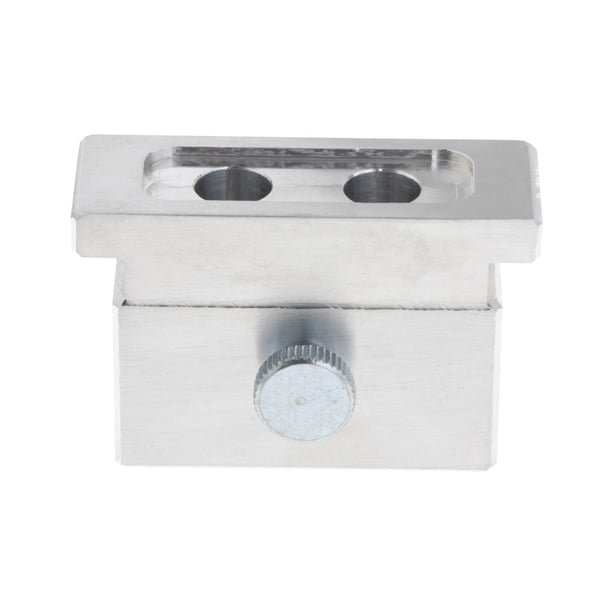 Modelo de lápiz labial de aluminio para hacer tú mismo. Molde para labios, ideal para aumentar el volumen de los labios. 2 agujeros doble 2 uso