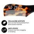 thumbnail image 3 of ZEUS Mustache Comb Set for Men - Best Handmade Saw-Cut Pocket, Folding, and Large Moustache Comb Gift Set! (Traditional), 3 of 7