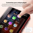 thumbnail image 5 of Innioasis Digital Device, 160GB MP3 Player with Bluetooth, S4 WiFi Music Player, 4 "" Android MP4 for Kids (Black_Red), 5 of 6