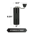 thumbnail image 4 of COLETTI Crag Hand Coffee Grinder — CNC Manual Coffee Grinder — Camping Coffee Grinder, Manual Burr Coffee Grinder, Coffee Hand Grinder – Travel Coffee Grinder for Camping, Hiking & Adventure, 4 of 4