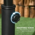thumbnail image 4 of Outsunny Support de Base de Parasol en Ciment de 44 Lb, Support de Parasol Rond, Noir, 4 of 10