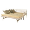 thumbnail image 2 of Kodiak Furniture Boho Wood Daybed/Pop Up Bed in White with Cream Mattresses, 2 of 10