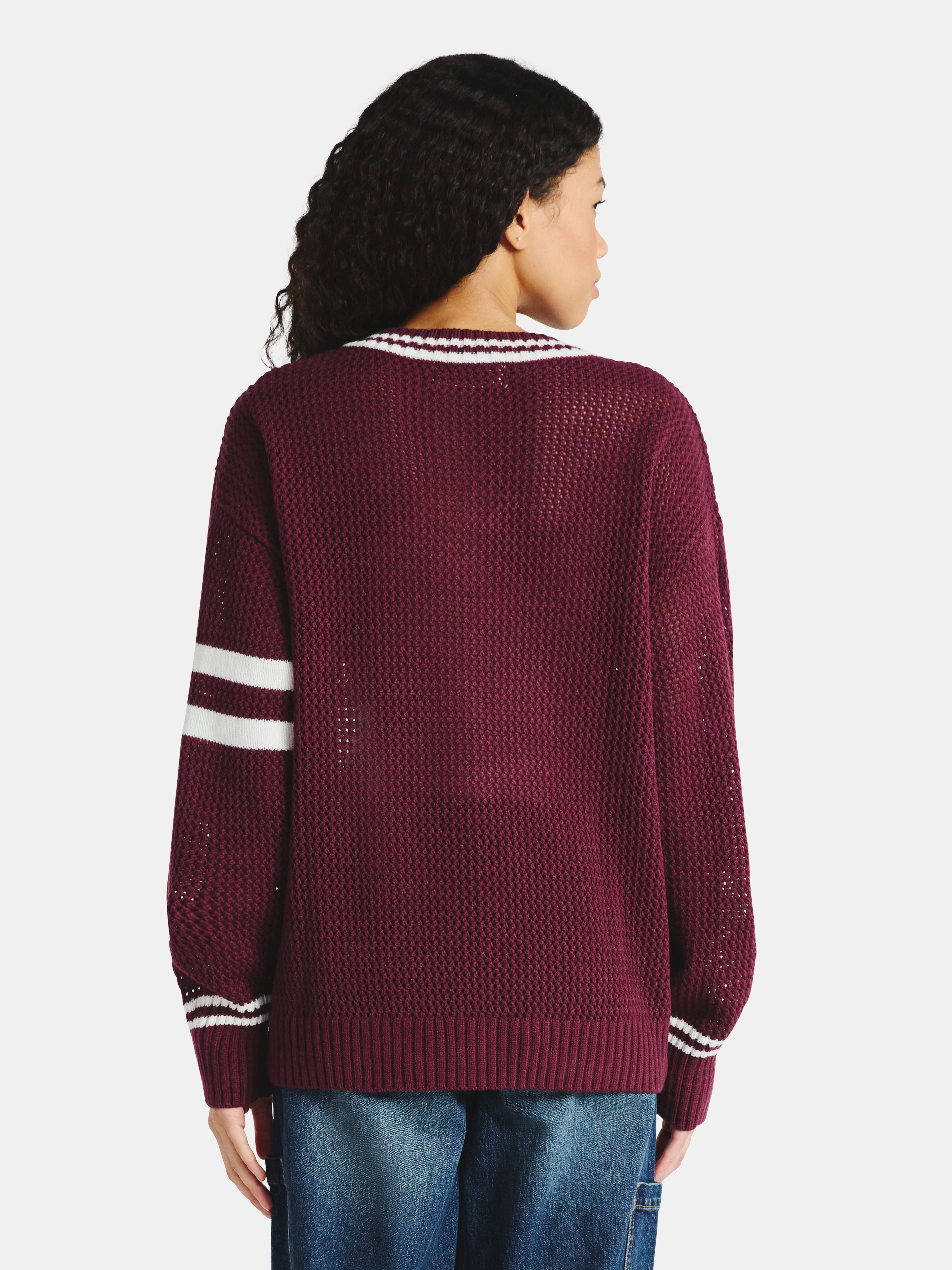 No Boundaries Jacquard Pullover, Women’s