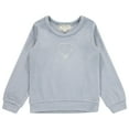 thumbnail image 2 of BTween Girls Cozy Velour Sweatshirt Set, 3 Pack of Soft Sweatshirts for Kids, Stylish Casual Outfits, Sizes 4-14, 2 of 5