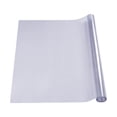 thumbnail image 2 of KFFKFF 12" x 24" Transparent Dining Room Table Cover Protector, Thick 1.5 mm PVC Plastic Table Cover, Waterproof Tablecloth for Desk, Coffee Table, 2 of 9