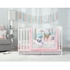 Parent's Choice Woodland Animal Ultra Soft Nursery Crib Bedding Set, Crib, Pink, 3-Pieces