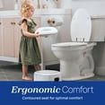 thumbnail image 4 of Chicco Toilet Topper for Toddlers with Soft-Flex Spray Shield and Grips, 18+ Months, 1pc - White, New, 4 of 8
