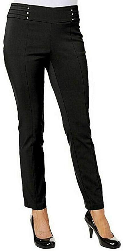 womens slim leg dress pants