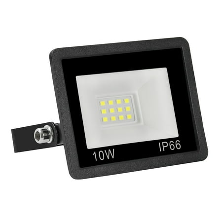 

A C180-240V 10W 12LEDs Flood Light S-pot Lamp Outdoor IP66 Water Resistance for Backyard Garden Driveway Patio Deck Fence