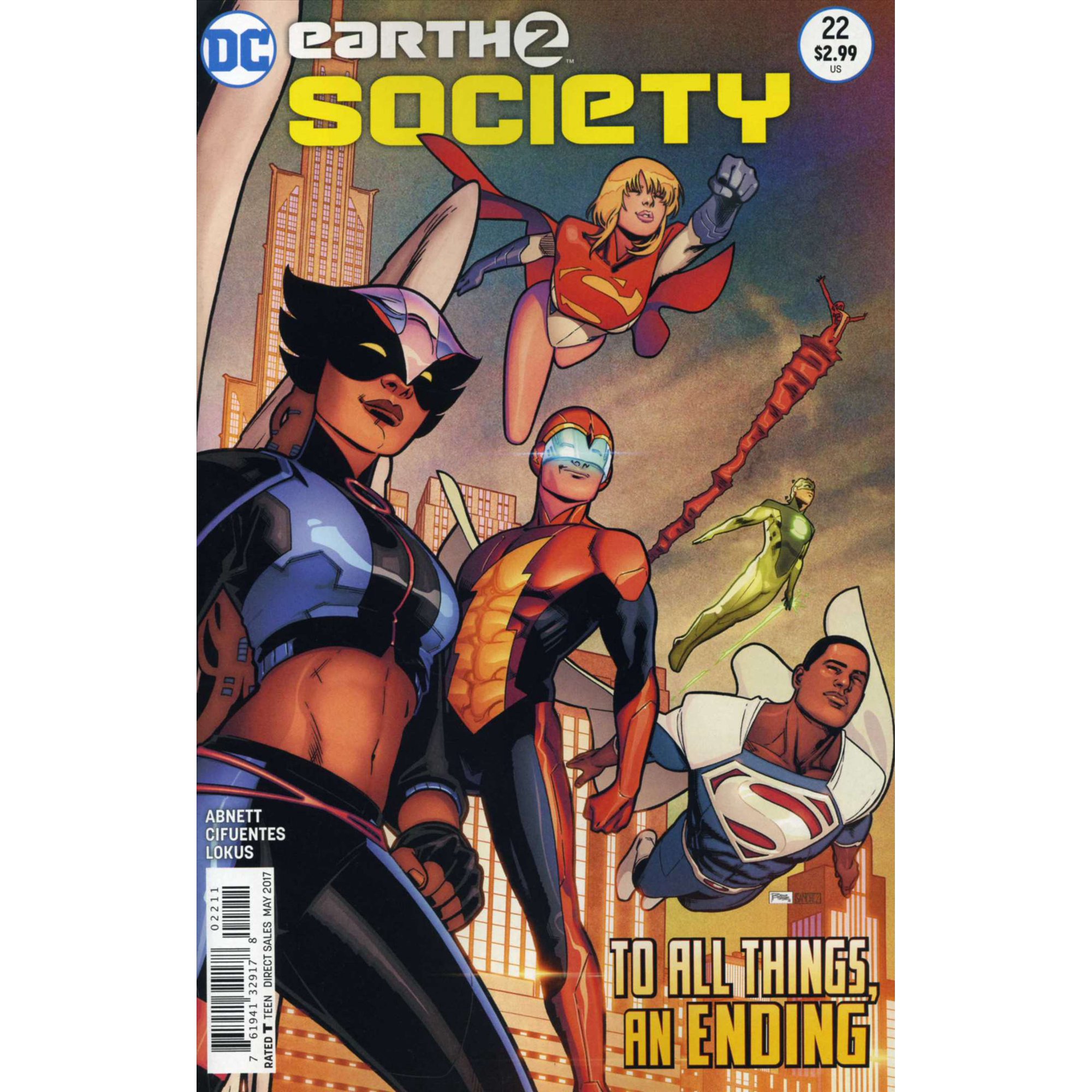 Earth 2: Society #22 VF ; DC Comic Book