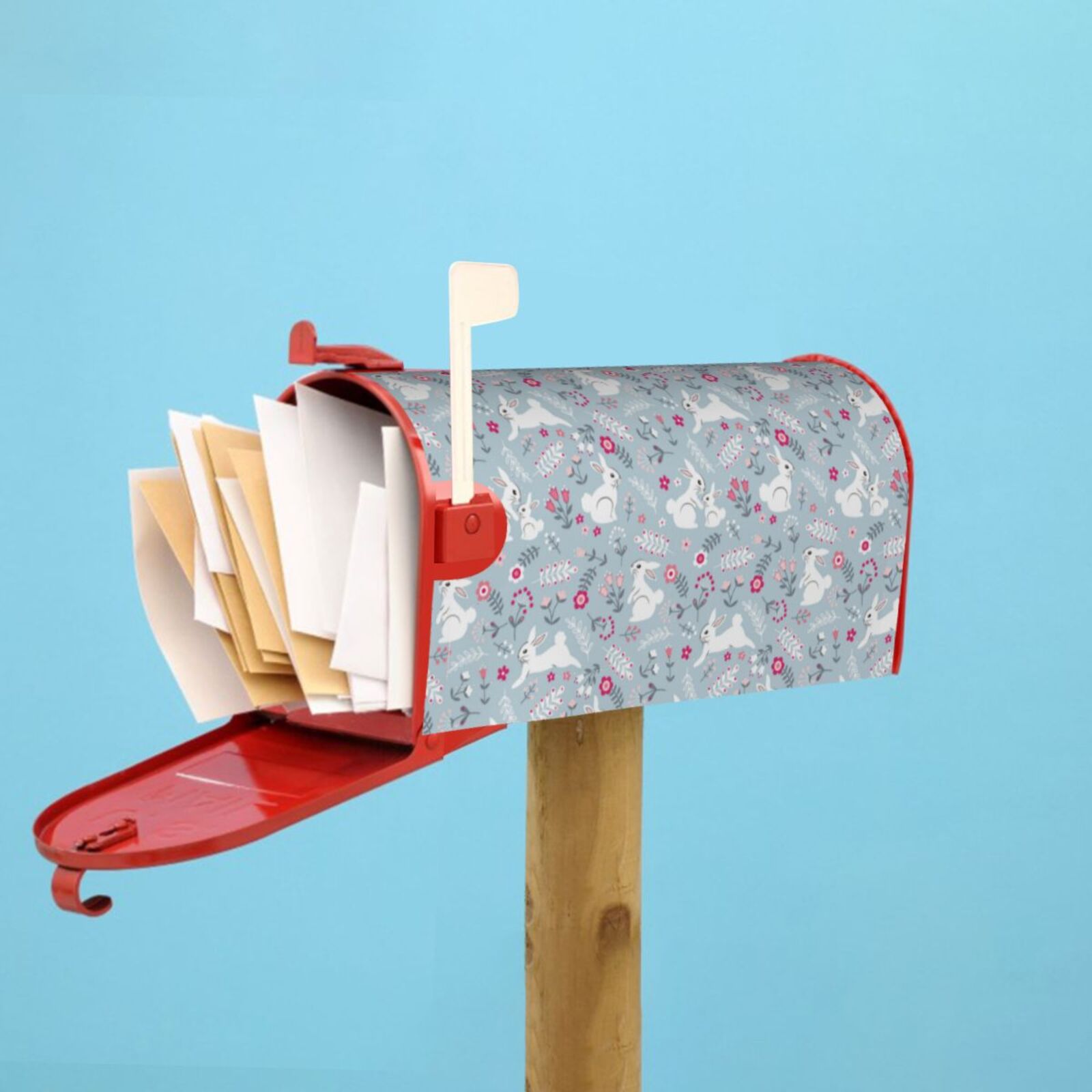 Kdxio Magnetic Mailbox Cover 21x18 in Mailbox Cover Outdoor Decoration Holiday Mailbox Covers for Home Garden Yard-21x18 in