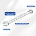 thumbnail image 4 of Combination Wrench 15mm Metric 12-Point Box and Open End Zinc Plated Steel, 4 of 7