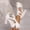 White, variant on Women’s Ankle Strap Dress Pump Low Chunky Heel Sandals White 5.5
