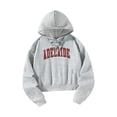 thumbnail image 4 of Sudadera de Manga Larga Del Jersey de Los Equipos Del Activewear de Las Sudaderas con Capucha de Del Top de La Sudadera de Las Mujeres para L, 4 of 8
