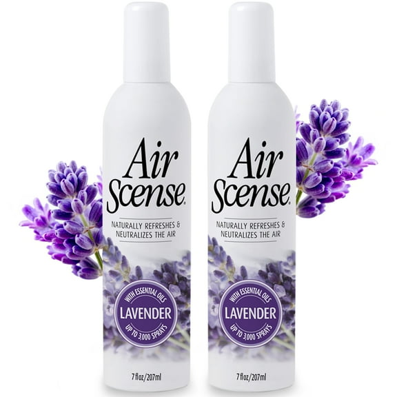 Air Scense Deodorizing Room Spray, Lavender, 7 fl oz, 2 Count
