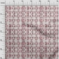 thumbnail image 2 of oneOone Polyester Lycra Peach Fabric Geometric Watercolor Craft Projects Decor Fabric Printed By The Yard 56 Inch Wide, 2 of 4