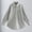Light Gray, variant on Minimalist Soft Shirt Style Coat With Large Pockets Fashionable Outerwear For Casual And Wear Fall Plus Size Tops Beige L