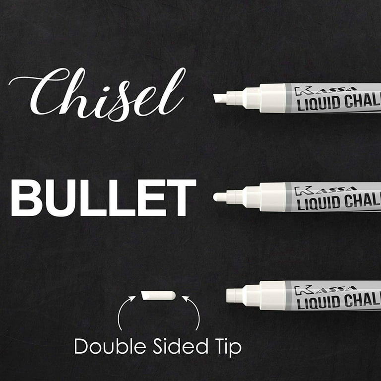 White Chalk Edible Ink Marker by DripColor – BeskeBakes
