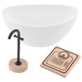 thumbnail image 2 of 1 juego de muebles de casa de muñecas, juego de baño, grifo de bañera de casa de muñecas en miniatura, juego de mini escala, 2 of 7