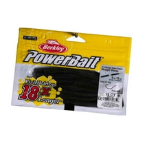 Berkley Power Bait Straight Money Soft Fishing Bait, Green Pumpkin