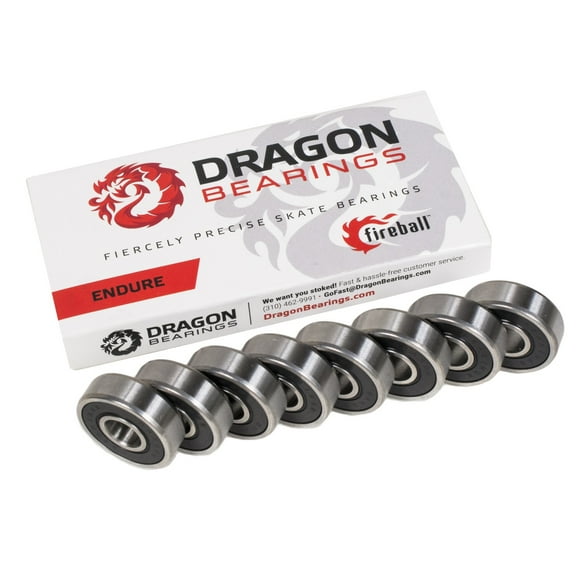 Dragon ENDURE Bearings for Longboards and Skateboards