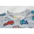 thumbnail image 3 of POPTEM Pajamas for Boys 2-Piece Long Sleeve Car Print Cotton Kids Sleepwear Size 7, 3 of 6