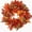 C, variant on Orangide Thanksgiving Maple Leaf Pumpkin Wreath with Berries, Door Hanging Decorative Ring for Fall Harvest, Thanksgiving Home Decor for Front Door