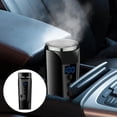 thumbnail image 1 of Hervidor de agua para c, taza térmica aislada con calefacción, 12V/24V, taza de material acero inoxidable 304, calentador de agua, termo aislado Macarena Tazas de calefacción de coche, 1 of 7