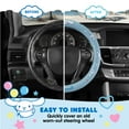 thumbnail image 6 of Official Sanrio Hello Kitty Cinnamoroll Steering Wheel Cover with Easy Clip-on Car Air Freshener, Odor Eliminator, Fun Scents, 6 of 8