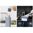 thumbnail image 2 of Llgltomo Dish Brush, Soap Dispensing Dish Brush Kitchen Scrub Brush 3 Replacement Brush Heads Soap Control Dishwand Reusable Dish Washing Brush Scrubber, 2 of 7