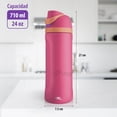 thumbnail image 2 of Magma Life Termo Acero Inoxidable 710 ml 24 oz, Material Seguro y Resistente, Tapa con Botón y Cerradura, Asa Integrada, Sellado Hermético, Antiderrapante, 2 of 6
