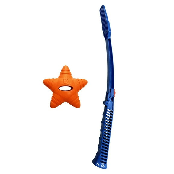 Fit Dog Superstar Launcher Fetch Dog Toy , Bouncing 12-foot Radius, Measuring 12cm x 10cm x 5cm, 0.25lb weight toy