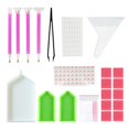thumbnail image 1 of Juego Herramientas Pintura Diamantes 2 Uds. Bolígrafo Kit Herramientas Imagen Diamantes Imitación, 1 of 6