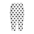thumbnail image 5 of LEBONYARD Plus Size Shorts Clearance,Women's Shorts for a Fun and Casual Day Out,Women's Summer High Waisted Printing Capris Matching Slim Fitting Yoga Gym Pants White S, 5 of 5