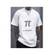 thumbnail image 1 of π 3D Digital Pattern Print Men's Graphic T-shirt, Causal Comfy Tees, Short Sleeve Pullover Tops, Men's Summer Outdoor Clothing Tee For Adult, Men, Women, Teen, Teenager, Adolescent, Youth., 1 of 8