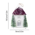 thumbnail image 3 of Xihbxyly Venta de Liquidación Figura Decorativa de Cabaña con Luz Cálida Navideña, Adorno Navideño, Árbol de Navidad Flocado, Decoración para La Casa, 3 of 6