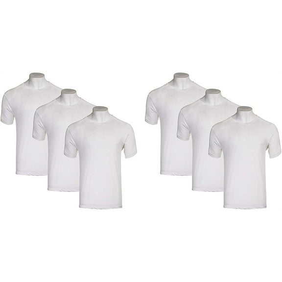 TONY HAWK Toddler Boys White V-Neck Tee 6-Pack - Sizes 2T,3T,4T