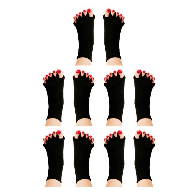 Sonducket Calcetines de cinco dedos Hallux Valgus corrección de postura elasticidad transpirable ectropión dedos de los pies Corrector de juanetes Type2 NO2 Sonducket CBP096041