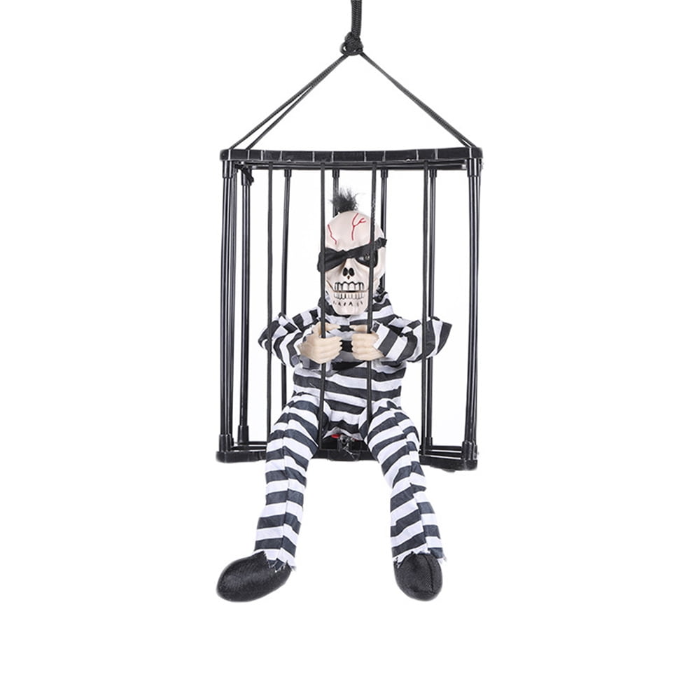 Animated Halloween Decor,Halloween Animatronics Scary Toys, Halloween