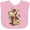 AD-Pink, variant on Inktastic Corky Cow Boys Baby Bib