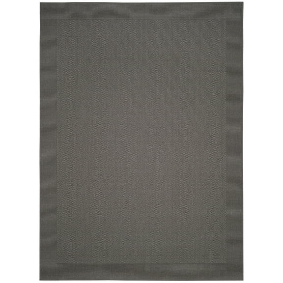 SAFAVIEH Palm Beach Femie Geometric Area Rug, Ash, 8' x 11'