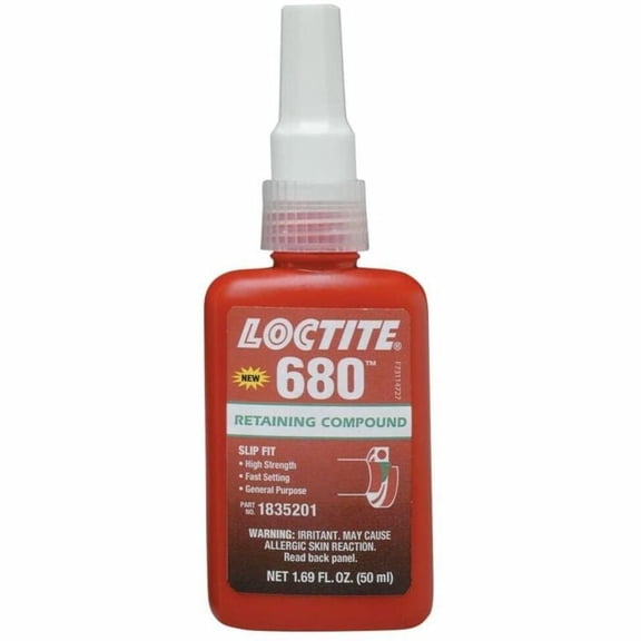 Loctite 680 Green Hardware Adhesive 50 ml for Cylindrical Parts